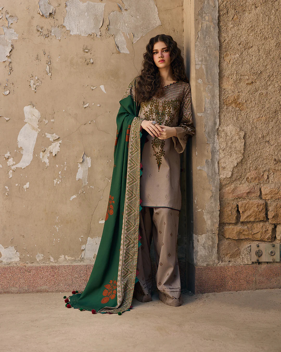 3PC DIGITAL PRINTED KHADAR GC-A24