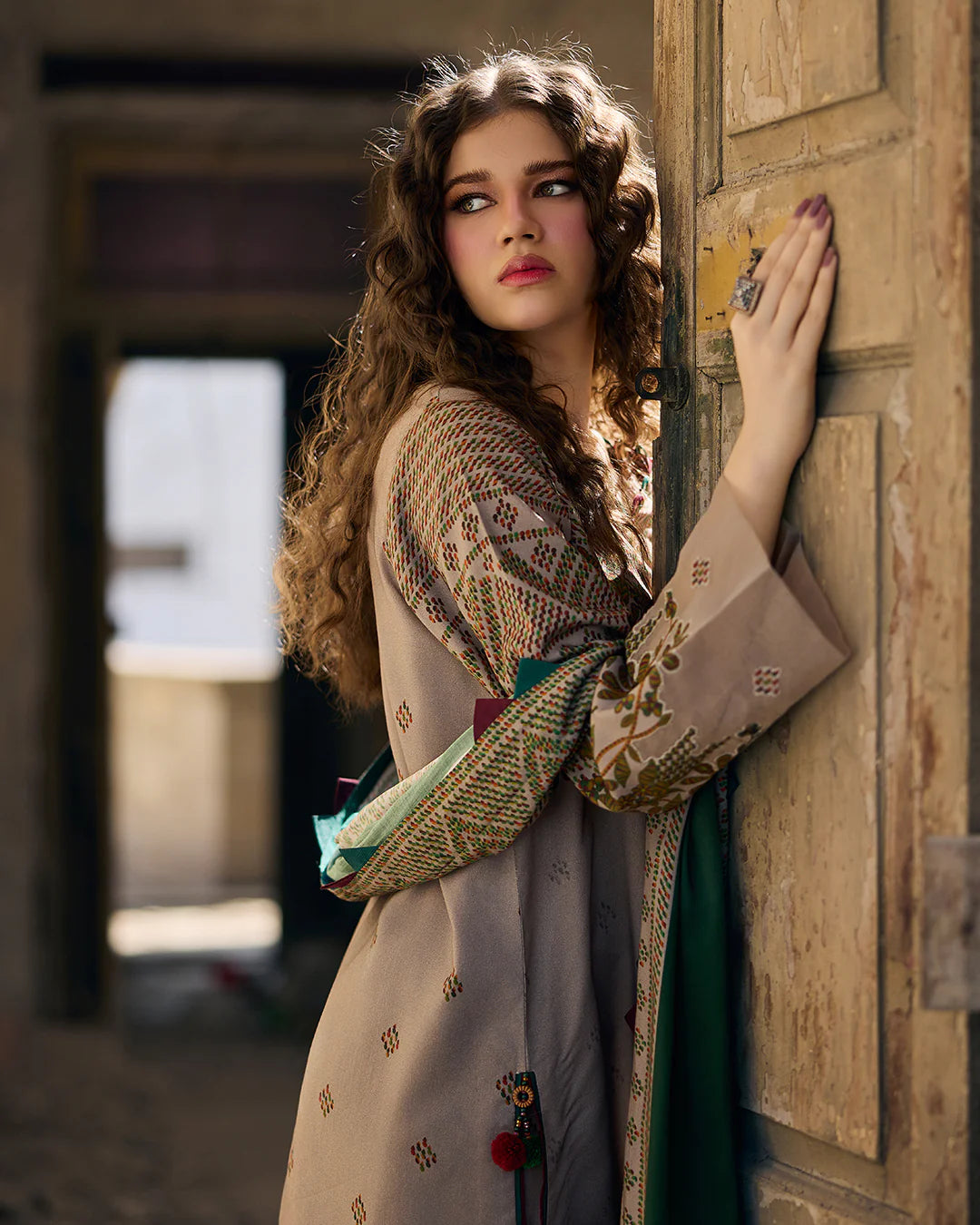 3PC DIGITAL PRINTED KHADAR GC-A24