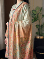 Pistachio - Sage Green Poly Lawn 3 Piece Printed Suit