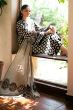 Polka (Design 2) digital printed silk 3-piece suit, image 2 of 3