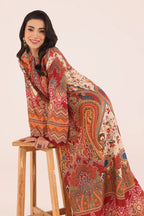 Aatish - Jupiter Fire Digital Printed Silk Long Kaftan